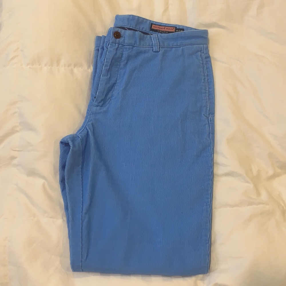 Vineyard Vines Men’s 36x34 corduroy light blue